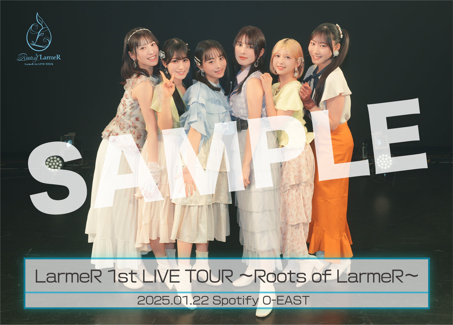 LarmeR 1st LIVE TOUR 〜Roots of LarmeR〜 東京ファイナル会場 撮って出し生写真セット(2L判)