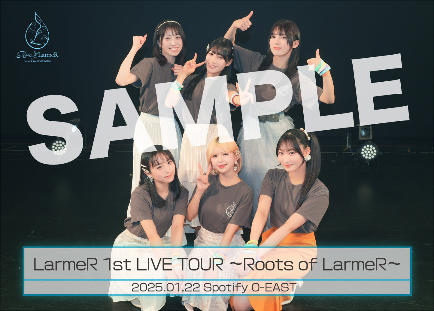 LarmeR 1st LIVE TOUR 〜Roots of LarmeR〜 東京ファイナル会場 撮って出し生写真セット(2L判)