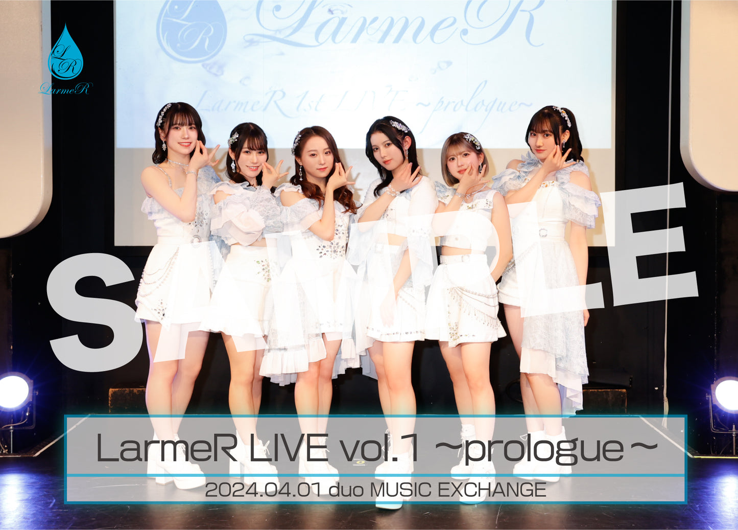 LarmeR 1st LIVE ~prologue~ 撮って出し写真セット(2L + L)