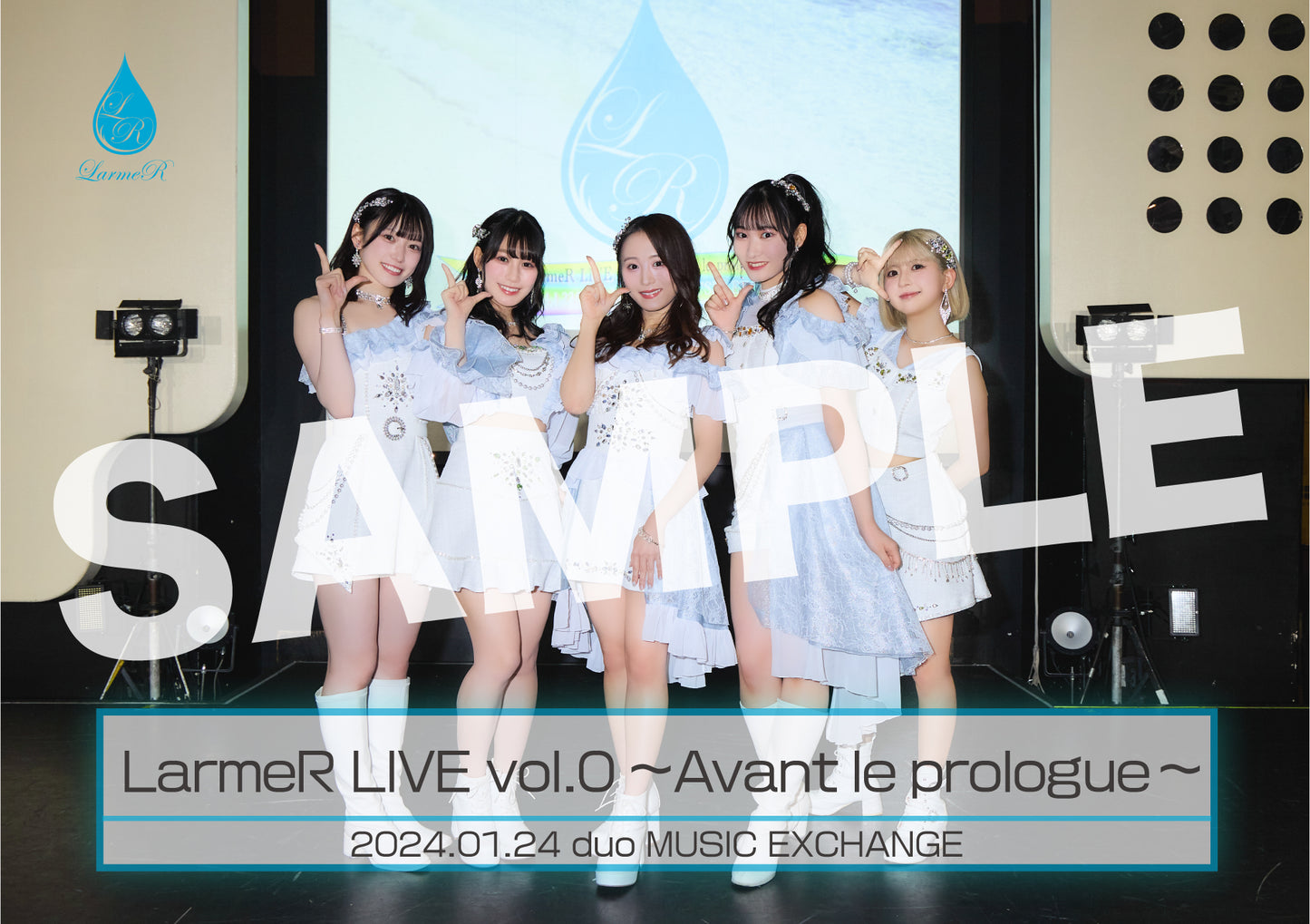 LarmeR LIVE vol.0 Avant le prologue 撮って出し写真セット(2L + L)