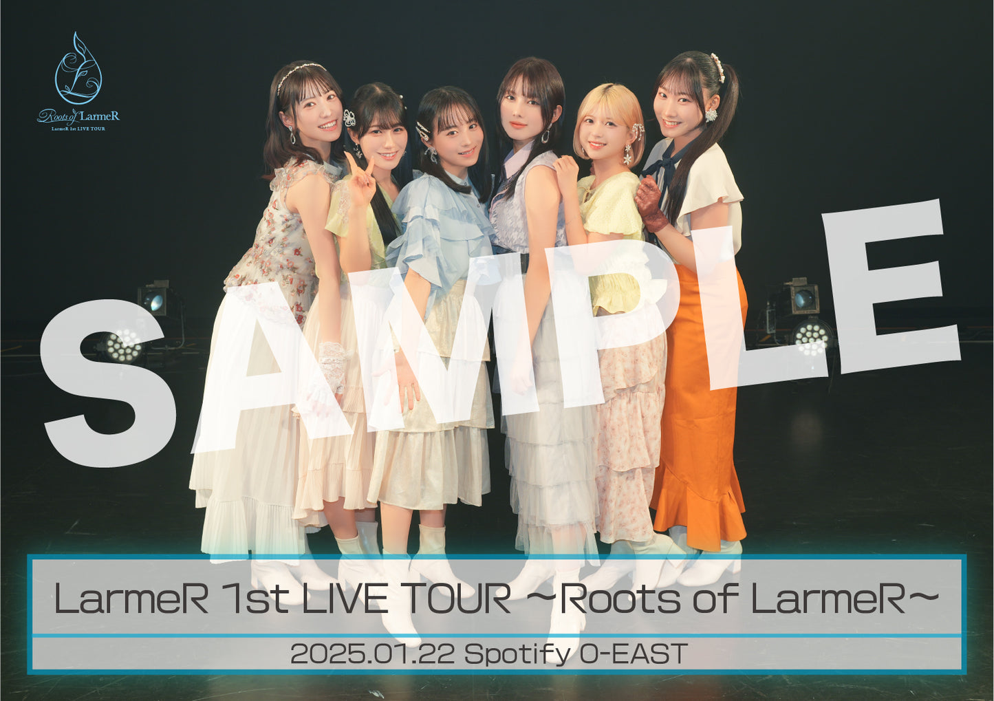 LarmeR 1st LIVE TOUR 〜Roots of LarmeR〜 東京ファイナル会場 撮って出し生写真セット（L判)