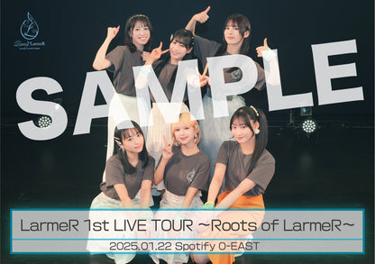 LarmeR 1st LIVE TOUR 〜Roots of LarmeR〜 東京ファイナル会場 撮って出し生写真セット（L判)